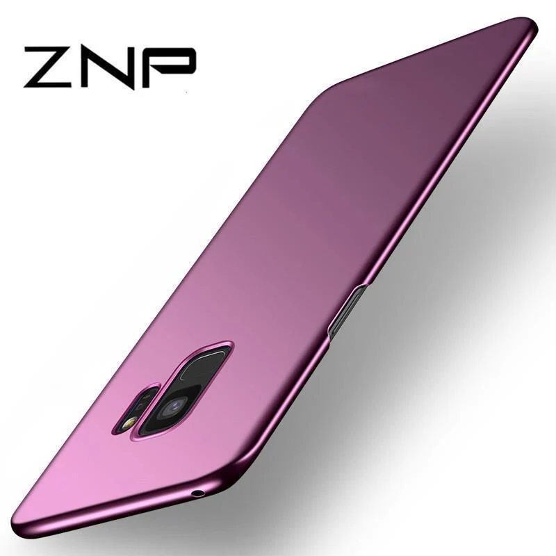 ZNP Luxuriöse, schlanke Schutzhülle für Samsung Galaxy S9, S8 Plus, Note 8, harte PC-Telefonabdeckung für Samsung S7 Edge, S7, S8, S9, Hülle