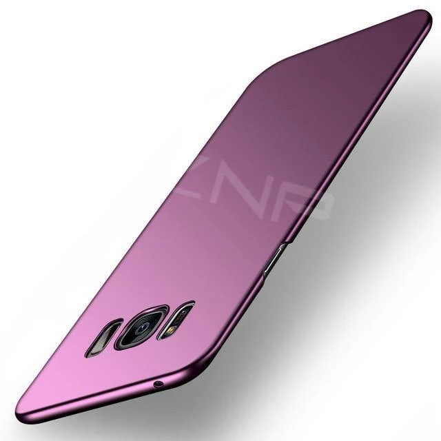 ZNP Luxuriöse, schlanke Schutzhülle für Samsung Galaxy S9, S8 Plus, Note 8, harte PC-Telefonabdeckung für Samsung S7 Edge, S7, S8, S9, Hülle