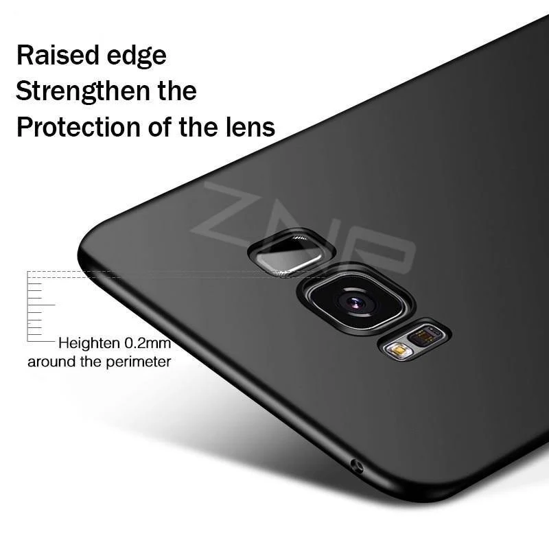 ZNP Luxuriöse, schlanke Schutzhülle für Samsung Galaxy S9, S8 Plus, Note 8, harte PC-Telefonabdeckung für Samsung S7 Edge, S7, S8, S9, Hülle
