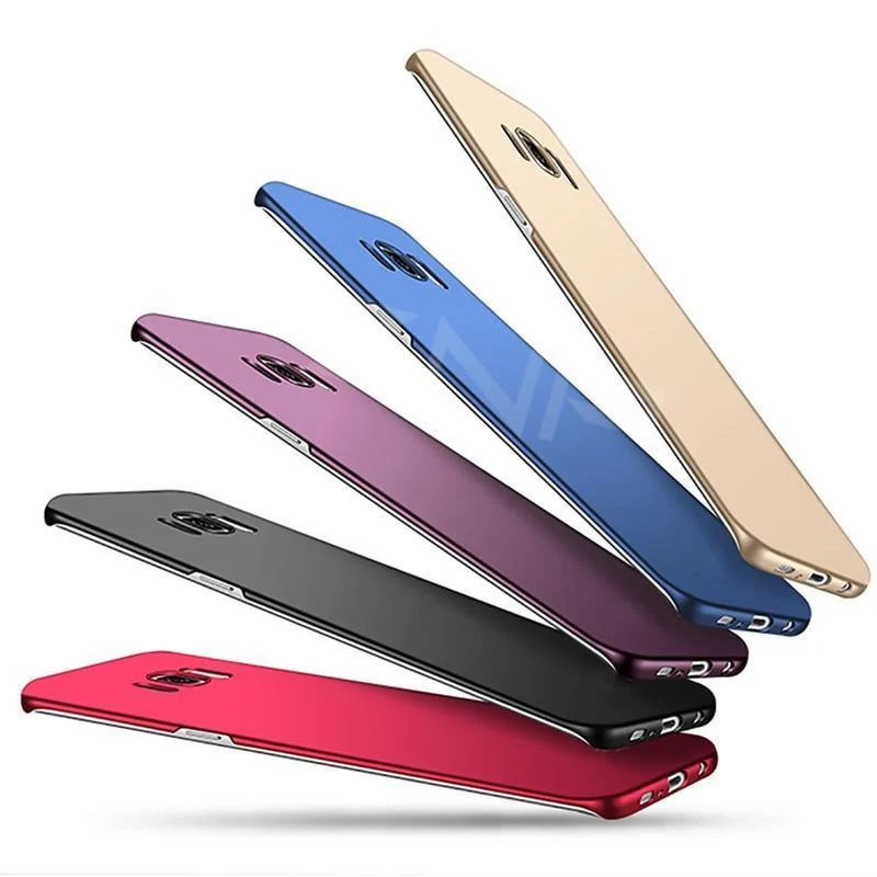 ZNP Luxuriöse, schlanke Schutzhülle für Samsung Galaxy S9, S8 Plus, Note 8, harte PC-Telefonabdeckung für Samsung S7 Edge, S7, S8, S9, Hülle