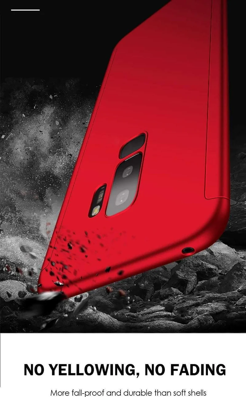 ZNP Shockproof 360 Degree Cases For Samsung Galaxy Note 9 8 S9 S8 S10 Plus Case Phone Cover For Samsung S7 Edge S9 S8 S10 Case