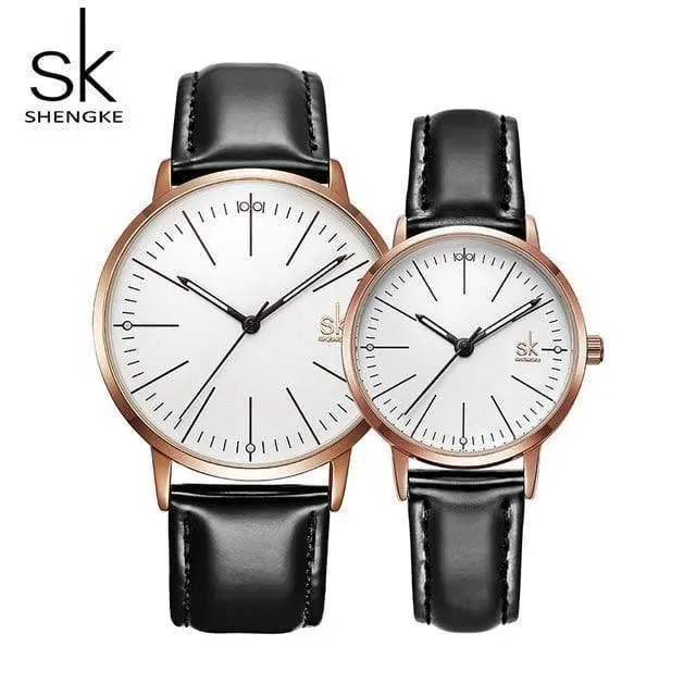Paar Uhr Männer Frauen Uhren Einfache Quarz Reloj Hohe Qualität Relogio Masculino Business Uhr Unisex Liebhaber Uhr Saat