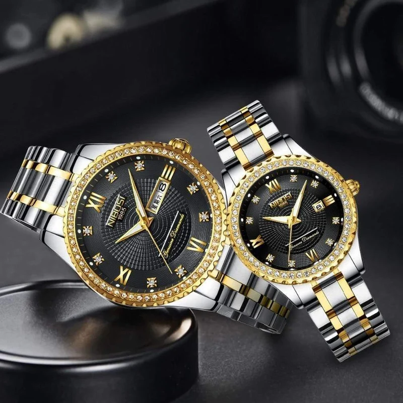 Paar Uhr Herren Uhren Top Marke Luxus Quarzuhr Frauen Uhr Damen Kleid Armbanduhr Mode Lässig Liebhaber Uhr