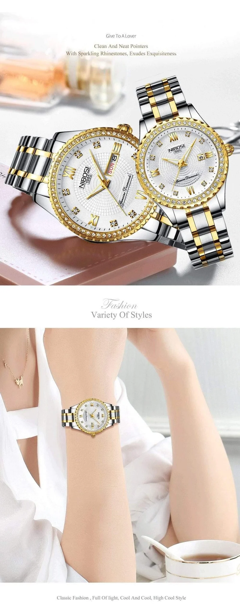 Paar Uhr Herren Uhren Top Marke Luxus Quarzuhr Frauen Uhr Damen Kleid Armbanduhr Mode Lässig Liebhaber Uhr