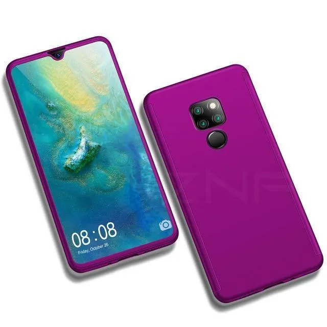 ZNP 360 Volle Abdeckung Telefon Fall Für Huawei P9 P20 Lite P10 Plus Fall Abdeckung Für Huawei P Smart Mate 20 10 Lite Pro Fälle Mit Glas