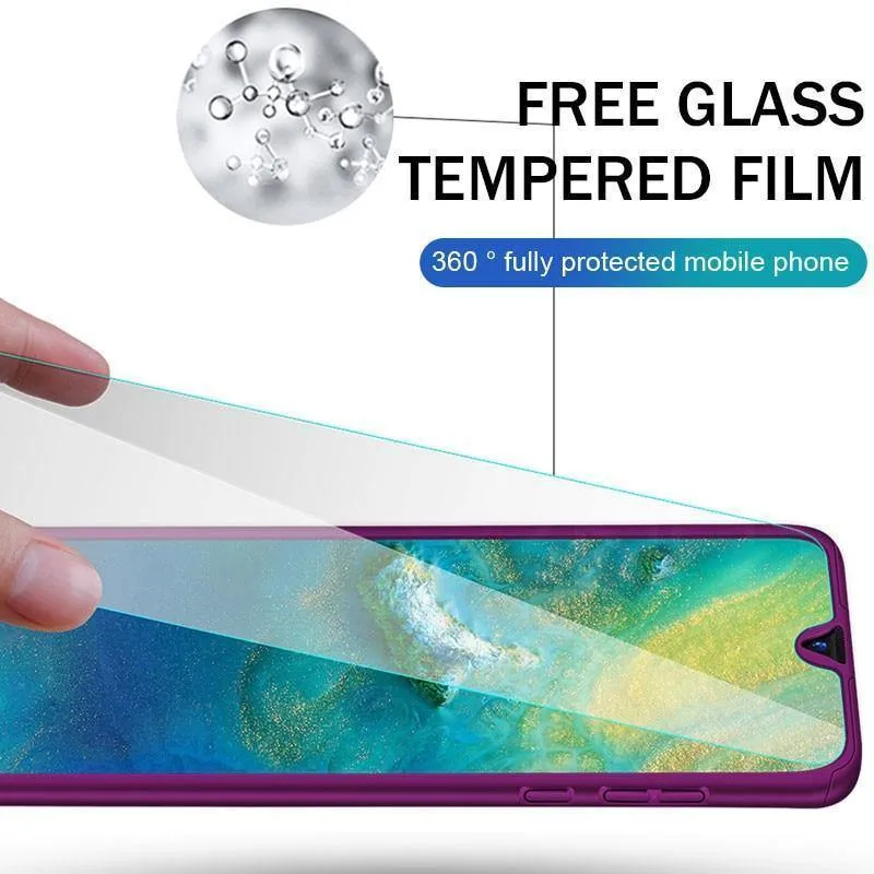 ZNP 360 Volle Abdeckung Telefon Fall Für Huawei P9 P20 Lite P10 Plus Fall Abdeckung Für Huawei P Smart Mate 20 10 Lite Pro Fälle Mit Glas