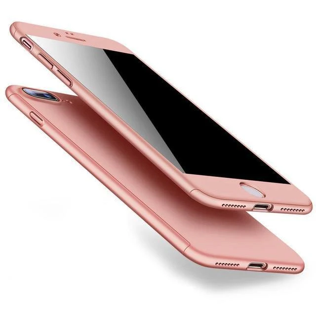 ZNP 360 Volle Schutzhülle Für iPhone 8 7 Plus 6 6s Fall 5 5S SE X 10 Volle Abdeckung Für iPhone XR Xs Max X Fällen Mit Glas