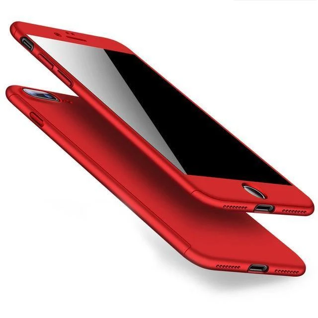 ZNP 360 Volle Schutzhülle Für iPhone 8 7 Plus 6 6s Fall 5 5S SE X 10 Volle Abdeckung Für iPhone XR Xs Max X Fällen Mit Glas