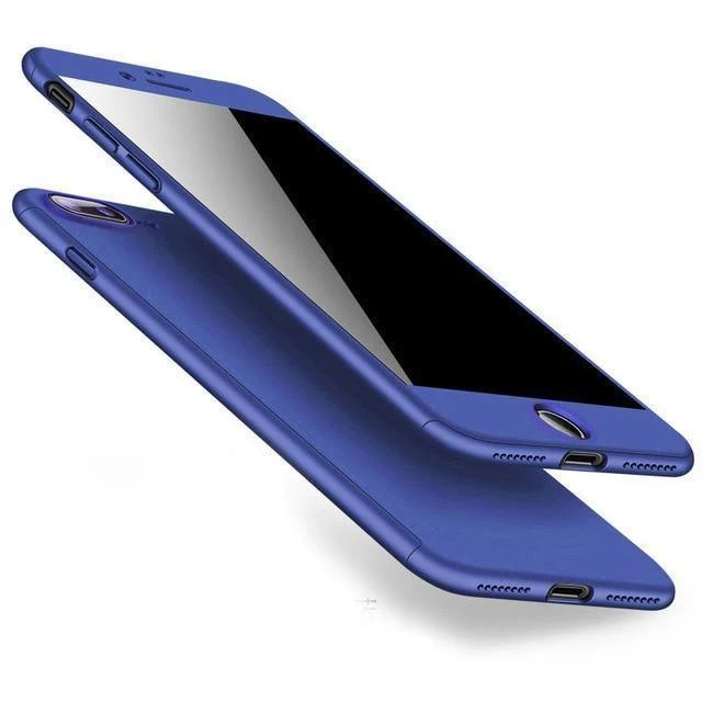 ZNP 360 Volle Schutzhülle Für iPhone 8 7 Plus 6 6s Fall 5 5S SE X 10 Volle Abdeckung Für iPhone XR Xs Max X Fällen Mit Glas