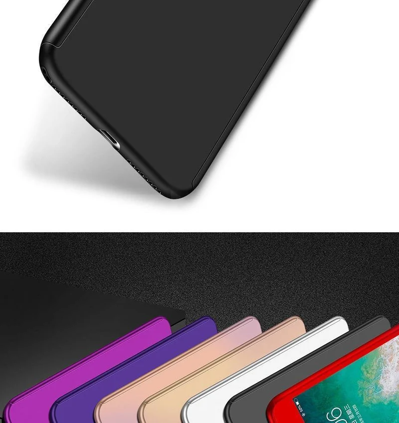 ZNP 360 Volle Schutzhülle Für iPhone 8 7 Plus 6 6s Fall 5 5S SE X 10 Volle Abdeckung Für iPhone XR Xs Max X Fällen Mit Glas