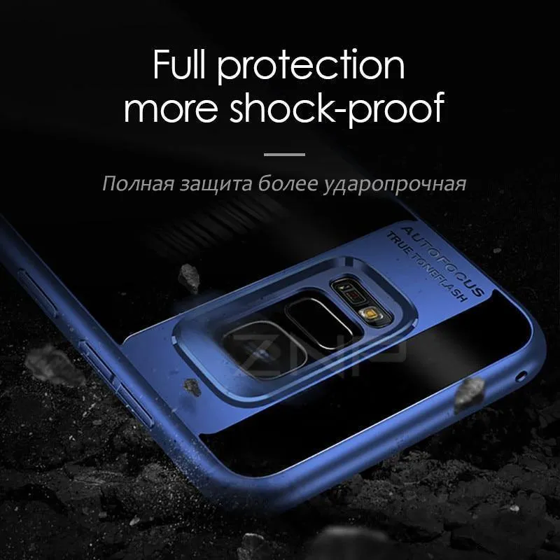 ZNP Fashion Full Cover für Samsung Galaxy S9 Plus S8 Hülle Note 8 S9 Transparente Silikon-Telefonhülle für Samsung S8 S9 Plus Hülle