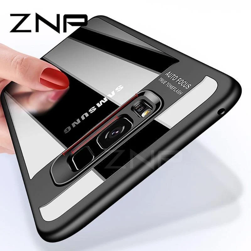 ZNP Fashion Full Cover für Samsung Galaxy S9 Plus S8 Hülle Note 8 S9 Transparente Silikon-Telefonhülle für Samsung S8 S9 Plus Hülle