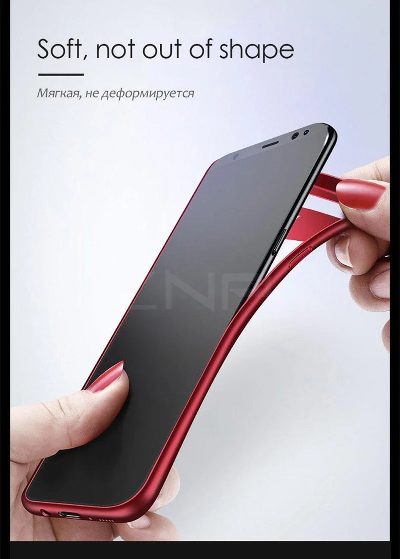 ZNP Fashion Full Cover für Samsung Galaxy S9 Plus S8 Hülle Note 8 S9 Transparente Silikon-Telefonhülle für Samsung S8 S9 Plus Hülle