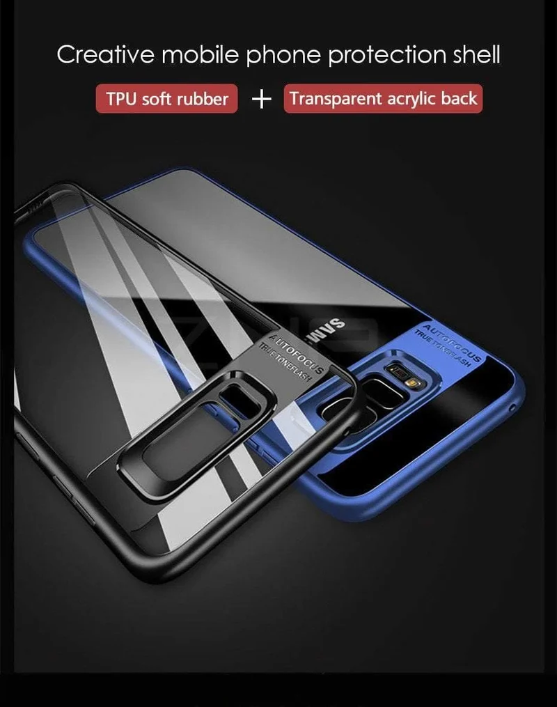 ZNP Fashion Full Cover für Samsung Galaxy S9 Plus S8 Hülle Note 8 S9 Transparente Silikon-Telefonhülle für Samsung S8 S9 Plus Hülle