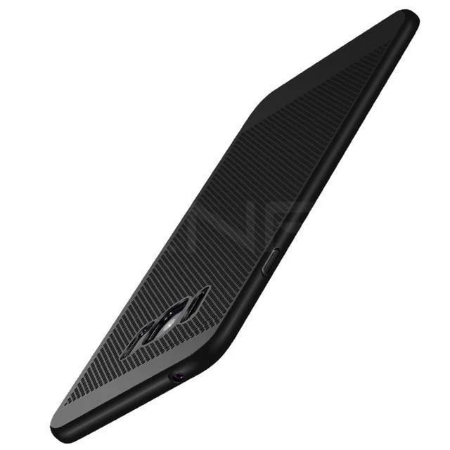 ZNP Ultradünne Telefonhülle für Samsung Galaxy S9 S8 S7 Edge Hohle Wärmeableitungshüllen Harter PC für die Rückseite von Samsung S9 Plus