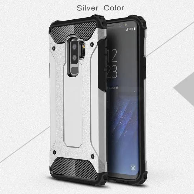 ZNP Stoßfeste Schutzhülle für Samsung Galaxy S9, S8 Plus, Note 8, vollständige Abdeckung, Panzerschale für Samsung S7 Edge, Note 9