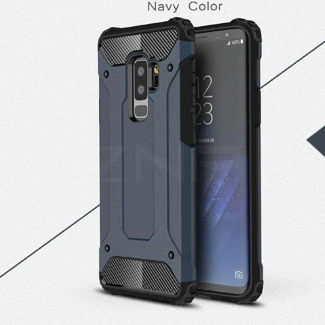 ZNP Stoßfeste Schutzhülle für Samsung Galaxy S9, S8 Plus, Note 8, vollständige Abdeckung, Panzerschale für Samsung S7 Edge, Note 9