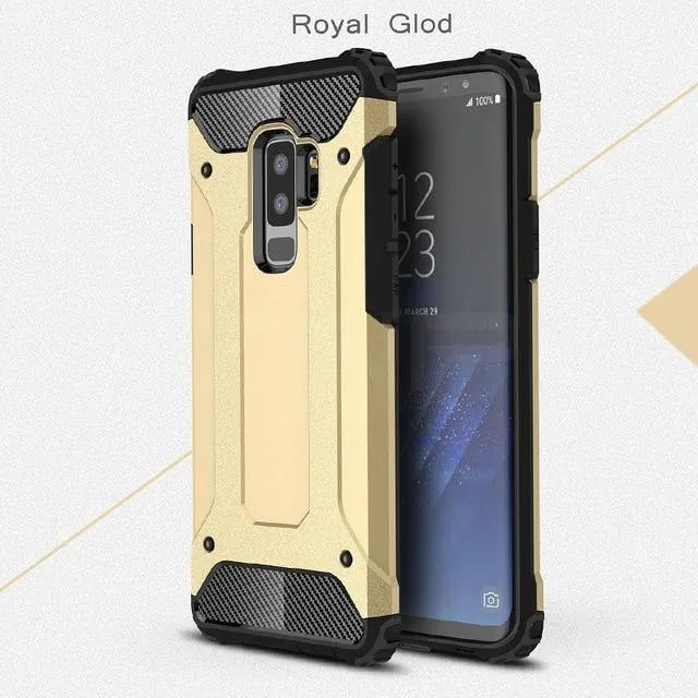 ZNP Stoßfeste Schutzhülle für Samsung Galaxy S9, S8 Plus, Note 8, vollständige Abdeckung, Panzerschale für Samsung S7 Edge, Note 9