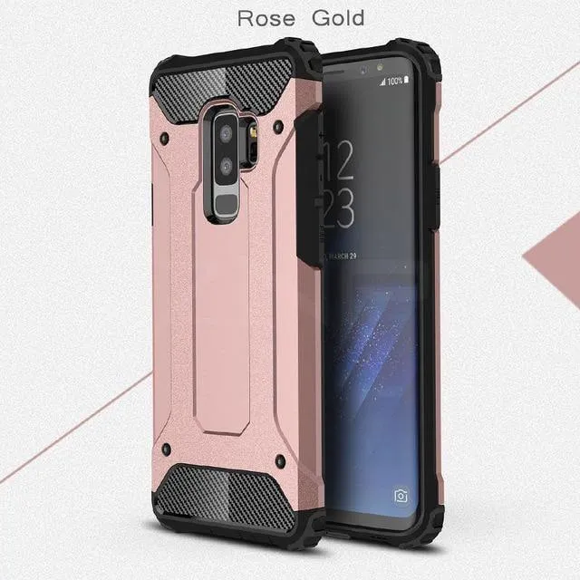 ZNP Stoßfeste Schutzhülle für Samsung Galaxy S9, S8 Plus, Note 8, vollständige Abdeckung, Panzerschale für Samsung S7 Edge, Note 9