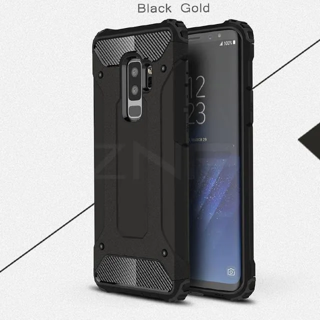 ZNP Stoßfeste Schutzhülle für Samsung Galaxy S9, S8 Plus, Note 8, vollständige Abdeckung, Panzerschale für Samsung S7 Edge, Note 9