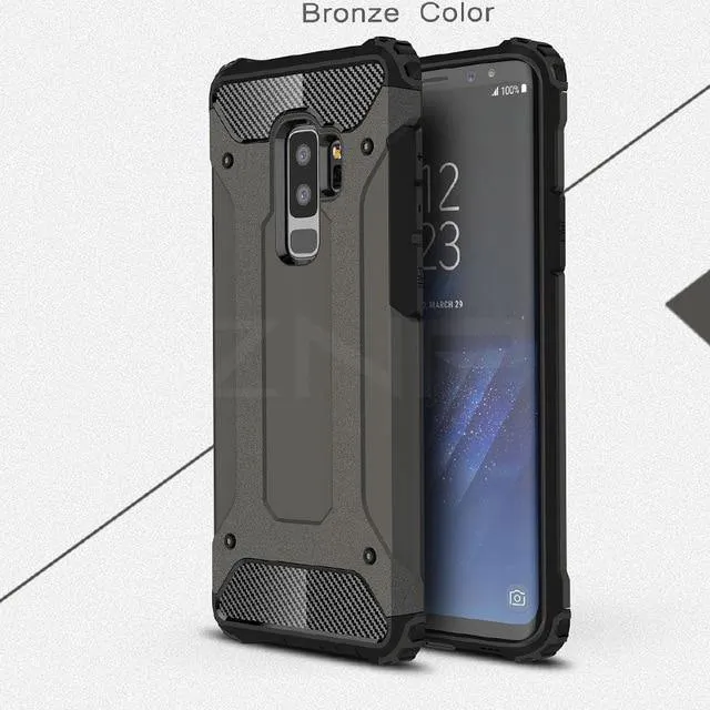 ZNP Stoßfeste Schutzhülle für Samsung Galaxy S9, S8 Plus, Note 8, vollständige Abdeckung, Panzerschale für Samsung S7 Edge, Note 9