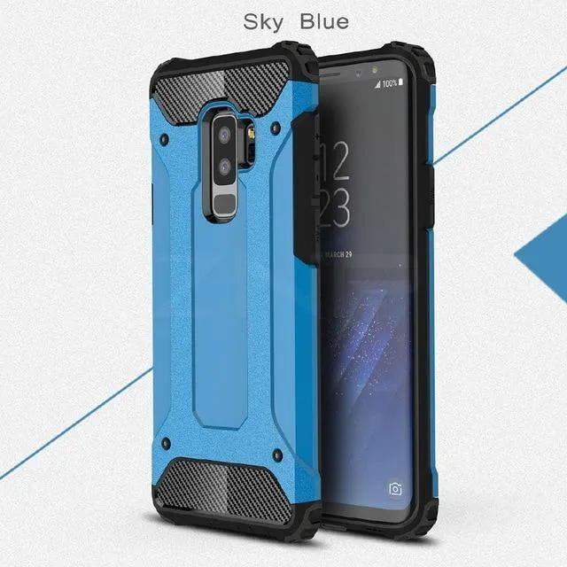 ZNP Stoßfeste Schutzhülle für Samsung Galaxy S9, S8 Plus, Note 8, vollständige Abdeckung, Panzerschale für Samsung S7 Edge, Note 9