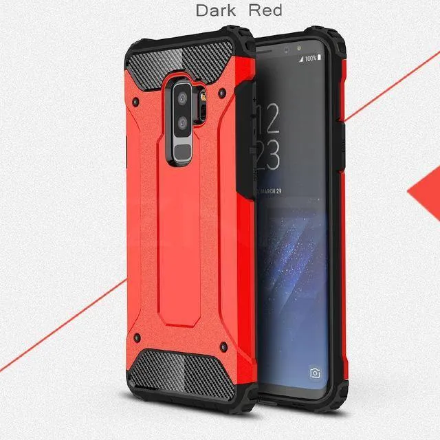 ZNP Stoßfeste Schutzhülle für Samsung Galaxy S9, S8 Plus, Note 8, vollständige Abdeckung, Panzerschale für Samsung S7 Edge, Note 9