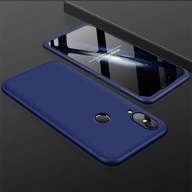 ZNP 360-Grad-PC-Matt-Schutzhülle für Huawei P20 Pro P20 Lite, vollständige Abdeckung, stoßfeste Schale für Huawei P20 Plus-Hüllen