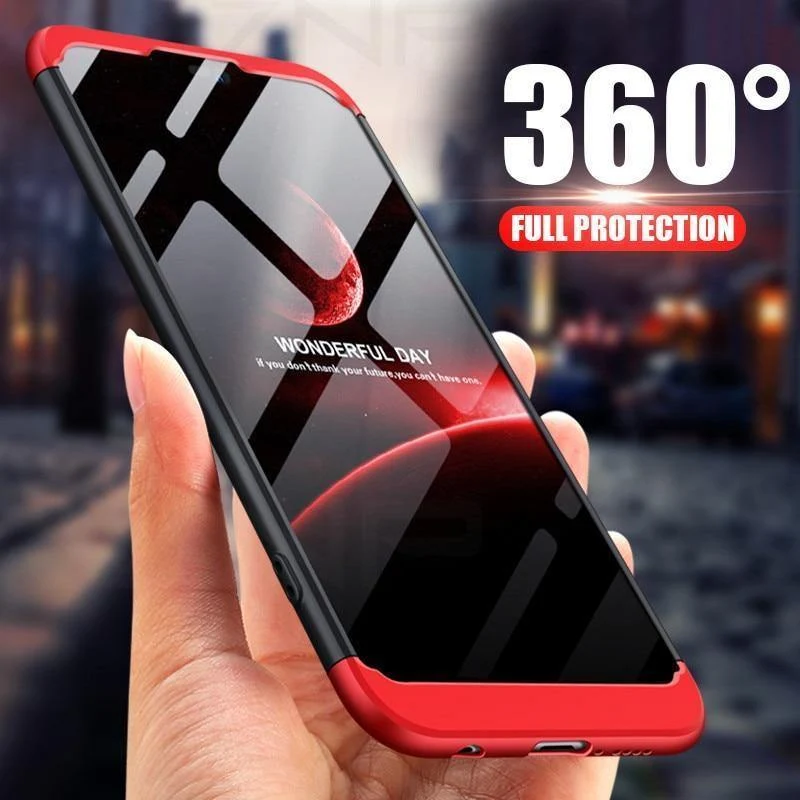 ZNP 360-Grad-PC-Matt-Schutzhülle für Huawei P20 Pro P20 Lite, vollständige Abdeckung, stoßfeste Schale für Huawei P20 Plus-Hüllen
