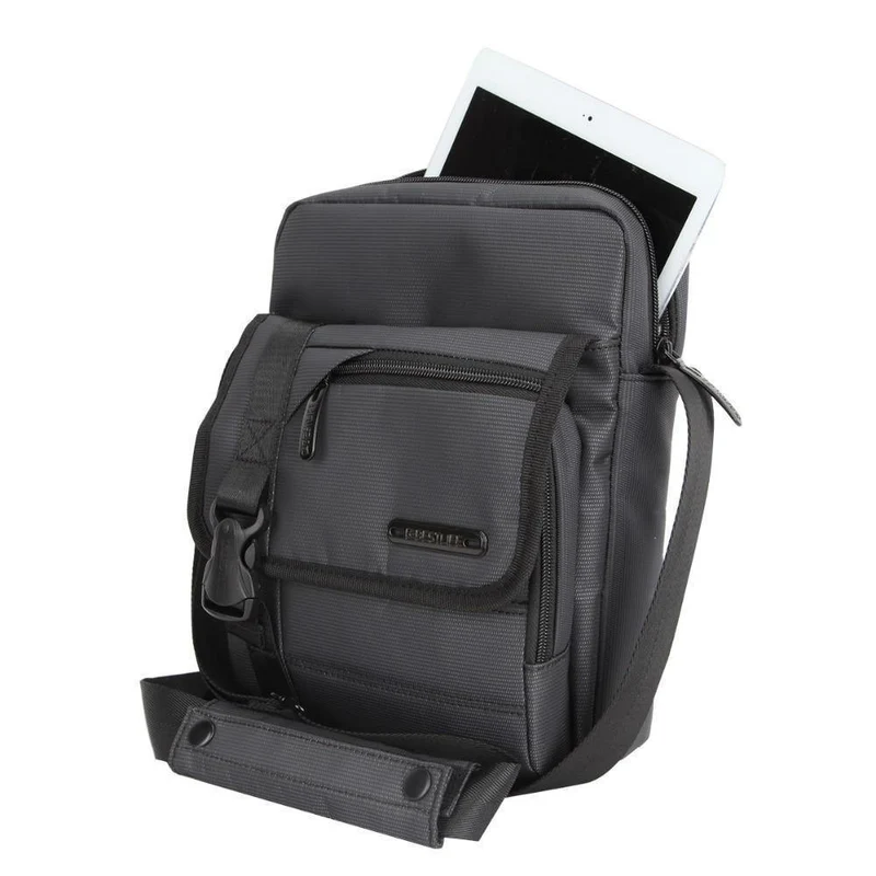 Herren Schulter Messenger Bag 10.2 "Business Aktentasche Crossbody Messenger Bags Multifunktions Herren Nylon Umhängetasche