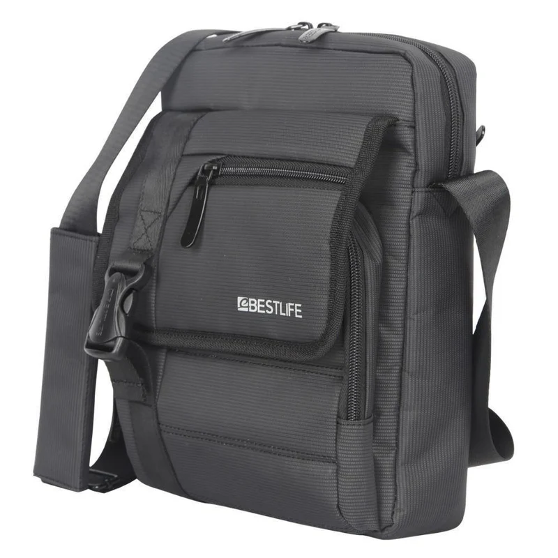 Herren Schulter Messenger Bag 10.2 "Business Aktentasche Crossbody Messenger Bags Multifunktions Herren Nylon Umhängetasche