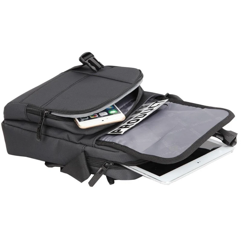 Herren Schulter Messenger Bag 10.2 "Business Aktentasche Crossbody Messenger Bags Multifunktions Herren Nylon Umhängetasche