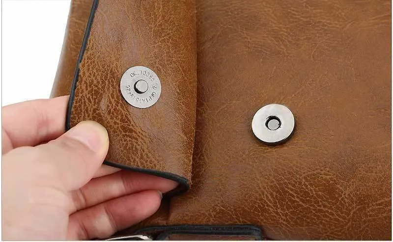 Männer Tasche Pu Leder Schulter Taschen Business Umhängetasche Casual Tasche Berühmte Marke Sacoche Homme Bolsa Masculina Aktentasche für Männer