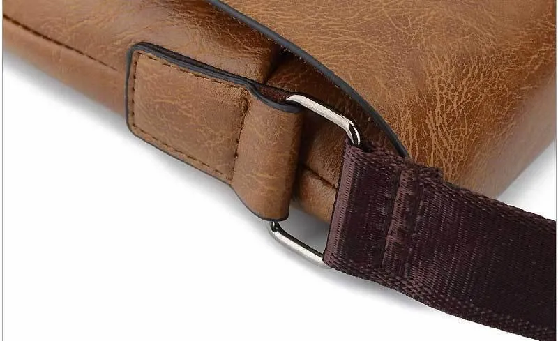 Männer Tasche Pu Leder Schulter Taschen Business Umhängetasche Casual Tasche Berühmte Marke Sacoche Homme Bolsa Masculina Aktentasche für Männer