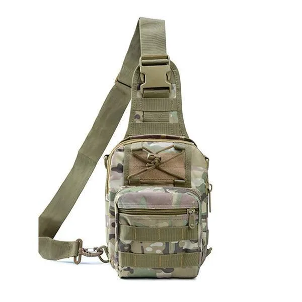 Männer Frauen Militär Tasche Taktische Brust Taschen Unisex Mode Camouflage Handtaschen Coole Camping Wandern Reise Schulter Taschen