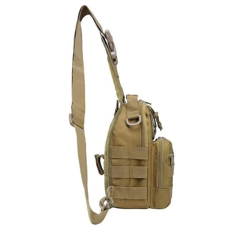 Männer Frauen Militär Tasche Taktische Brust Taschen Unisex Mode Camouflage Handtaschen Coole Camping Wandern Reise Schulter Taschen