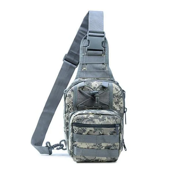 Männer Frauen Militär Tasche Taktische Brust Taschen Unisex Mode Camouflage Handtaschen Coole Camping Wandern Reise Schulter Taschen