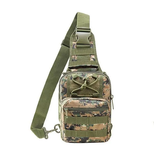 Männer Frauen Militär Tasche Taktische Brust Taschen Unisex Mode Camouflage Handtaschen Coole Camping Wandern Reise Schulter Taschen