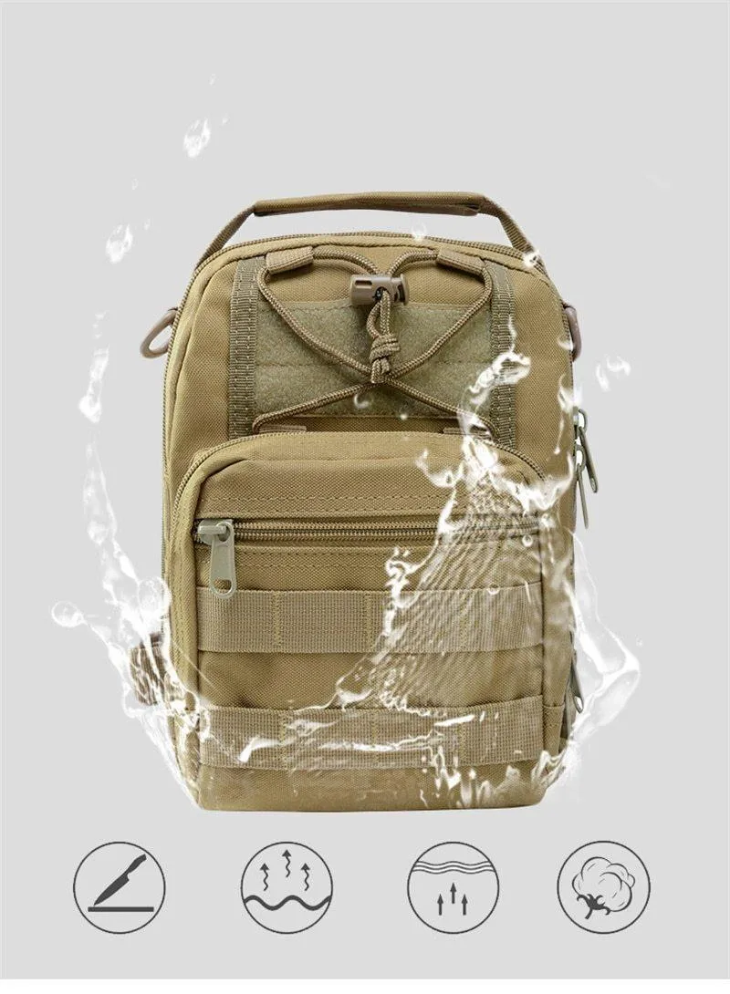 Männer Frauen Militär Tasche Taktische Brust Taschen Unisex Mode Camouflage Handtaschen Coole Camping Wandern Reise Schulter Taschen