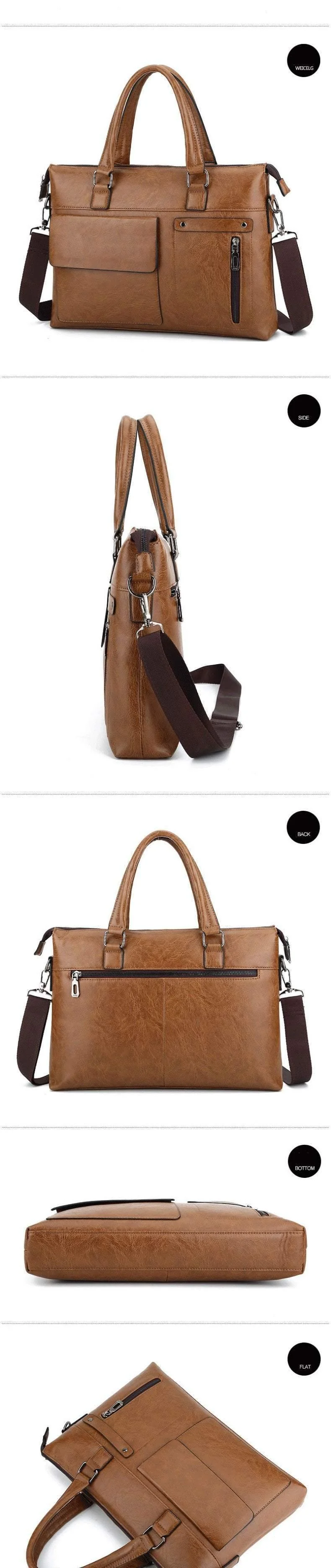 Berühmte Marke Leder Männer Umhängetasche Business Aktentaschen Hohe Qualität Vintage Umhängetaschen Handtaschen taschen männlichen