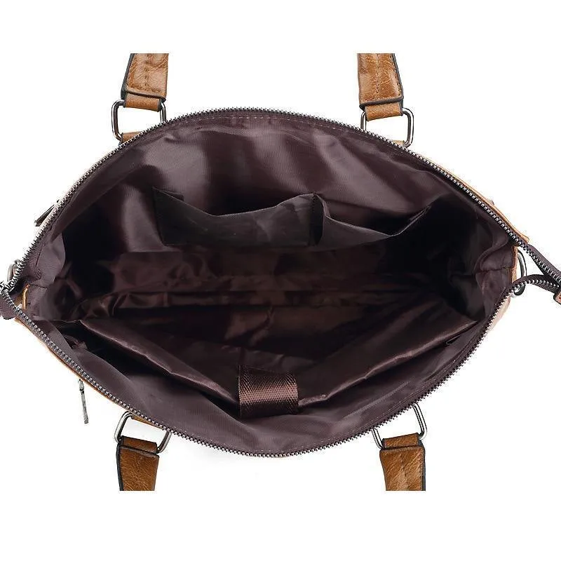 Berühmte Marke Leder Männer Umhängetasche Business Aktentaschen Hohe Qualität Vintage Umhängetaschen Handtaschen taschen männlichen