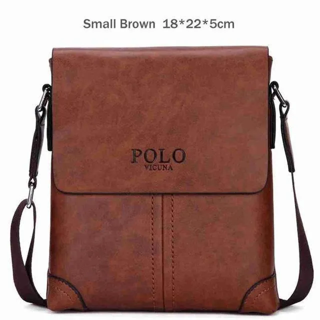Einzigartiges Thread-Design, mattierte Herren-Umhängetasche aus PU-Leder, kleine Freizeit-Herrentasche, Werbe-Herren-Umhängetasche, neu