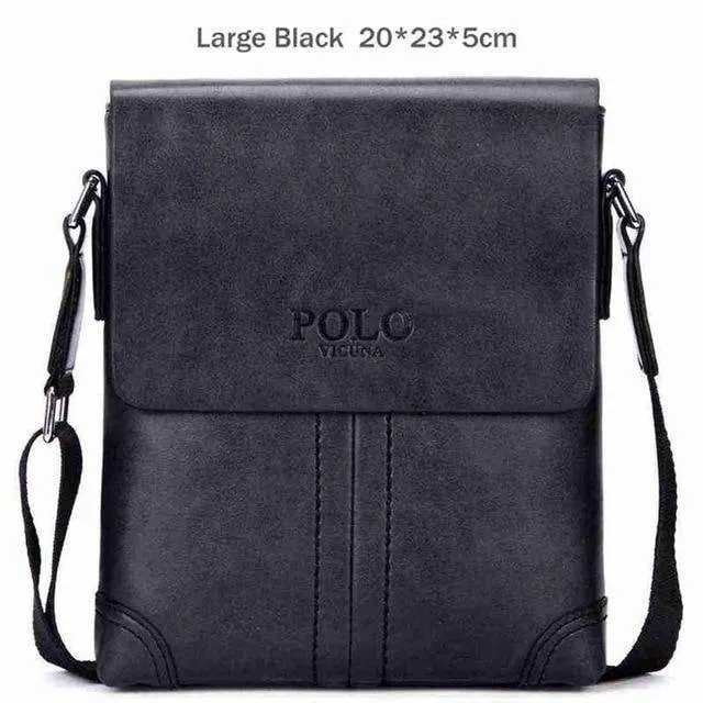 Einzigartiges Thread-Design, mattierte Herren-Umhängetasche aus PU-Leder, kleine Freizeit-Herrentasche, Werbe-Herren-Umhängetasche, neu