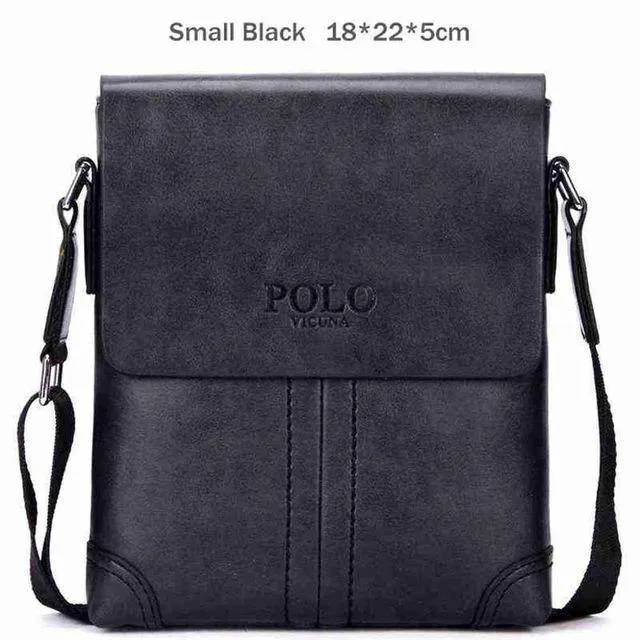 Einzigartiges Thread-Design, mattierte Herren-Umhängetasche aus PU-Leder, kleine Freizeit-Herrentasche, Werbe-Herren-Umhängetasche, neu