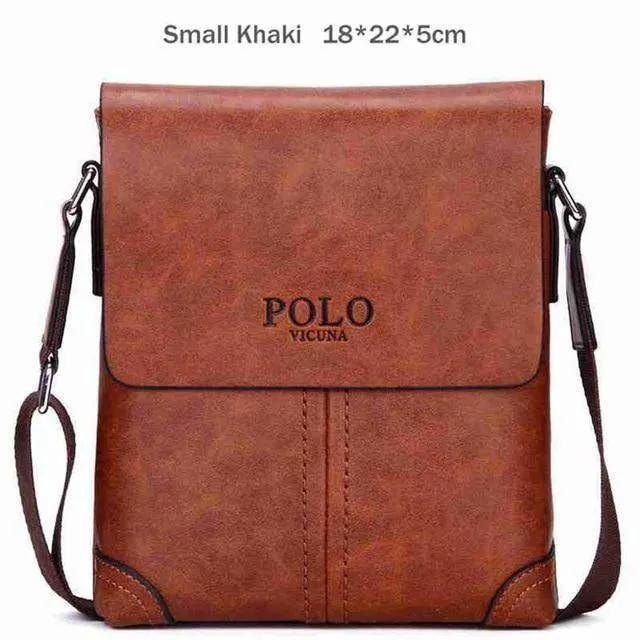 Einzigartiges Thread-Design, mattierte Herren-Umhängetasche aus PU-Leder, kleine Freizeit-Herrentasche, Werbe-Herren-Umhängetasche, neu