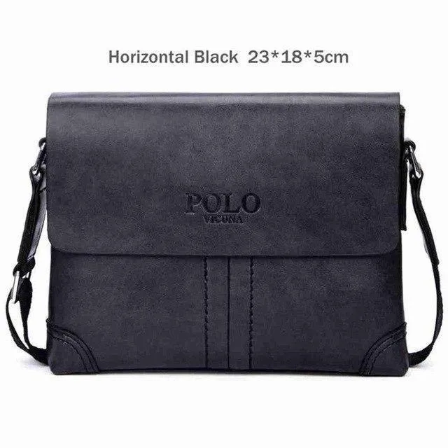 Einzigartiges Thread-Design, mattierte Herren-Umhängetasche aus PU-Leder, kleine Freizeit-Herrentasche, Werbe-Herren-Umhängetasche, neu