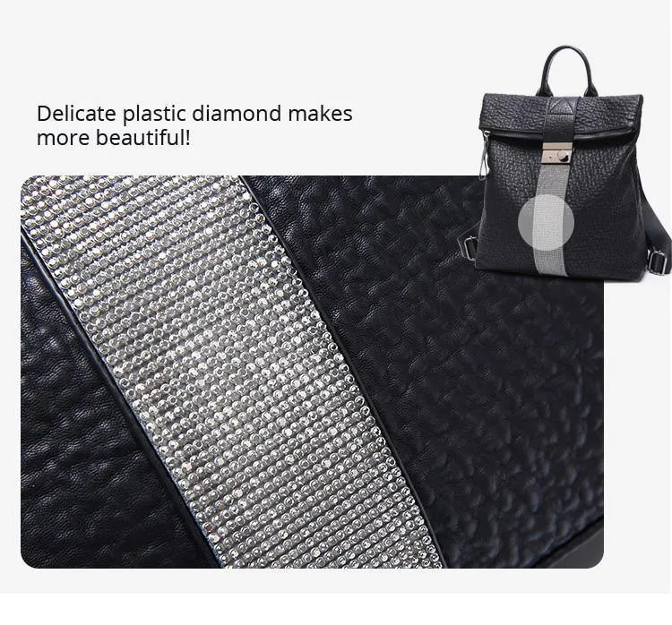Frauen Rucksack Hohe Qualität Pu-leder Mode Rucksäcke Schultaschen Für Mädchen Im Teenageralter Diebstahl Rucksack Tasche Für Frauen