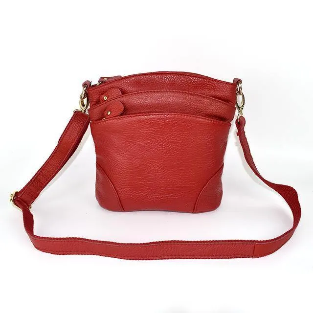 Ledertasche Handtaschen Frauen Berühmte Rindsleder Umhängetaschen für Frauen Messenger Bags Damen Umhängetasche