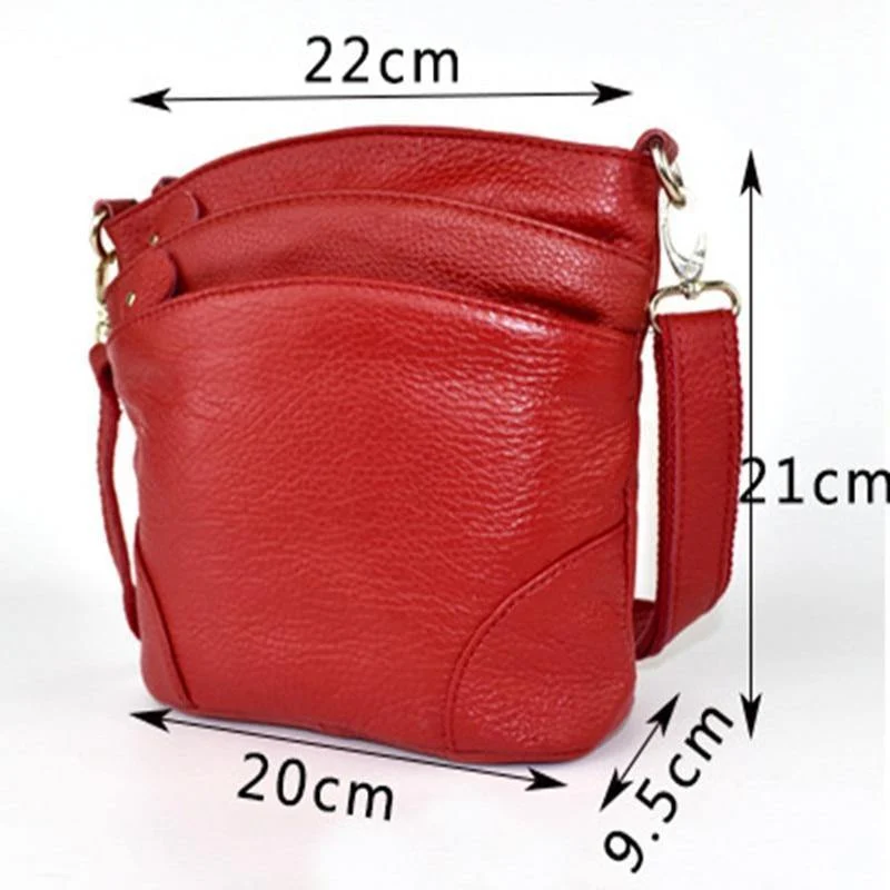 Ledertasche Handtaschen Frauen Berühmte Rindsleder Umhängetaschen für Frauen Messenger Bags Damen Umhängetasche