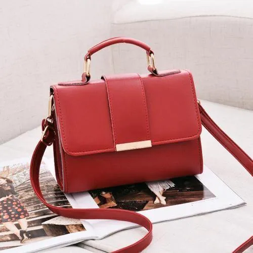 Damen Tasche Leder Handtaschen PU Umhängetasche Kleine Umhängetasche für Damen Messenger Bags